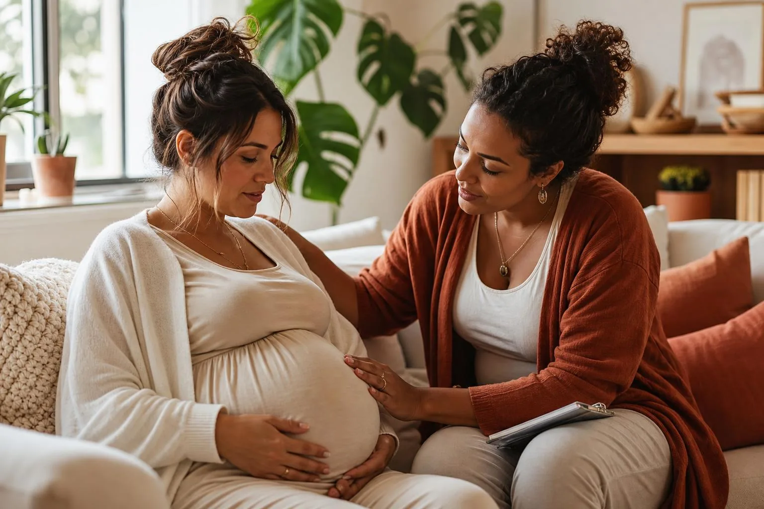 Prenatal visit and support